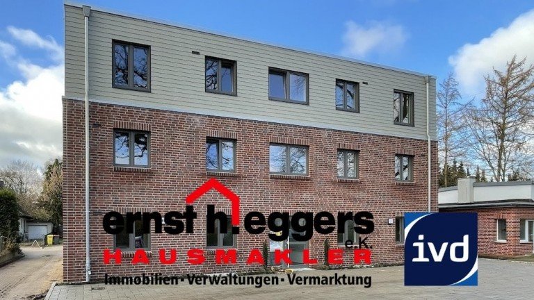 Hauseingang Norderstedt Etagenwohnung neuwertige 3 Zimmer-Wohnung im OG
