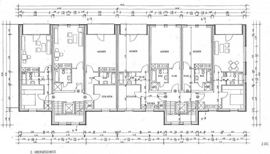 2. Obergeschoss Mehrfamilienhaus Hamburg