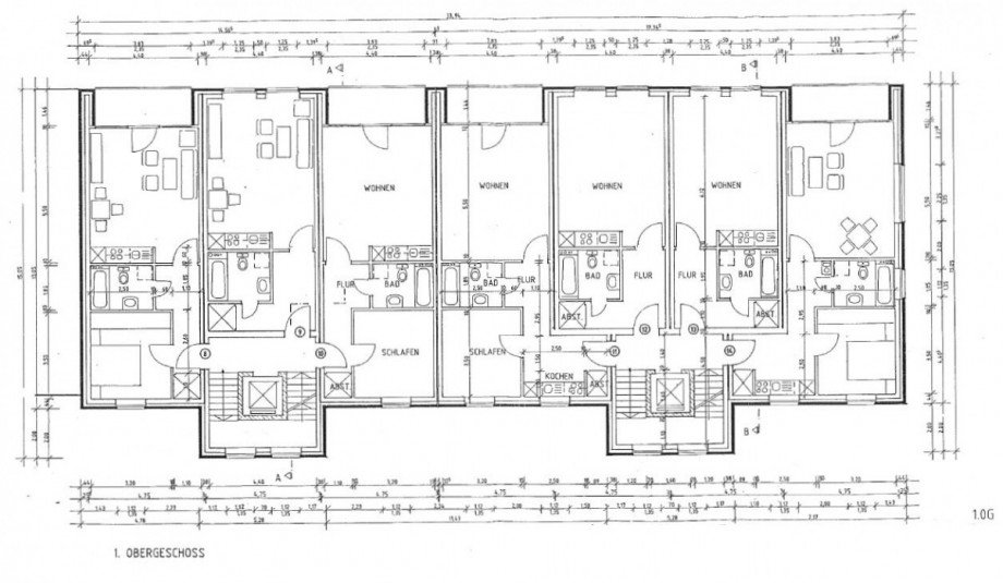 1. Obergeschoss Mehrfamilienhaus Hamburg