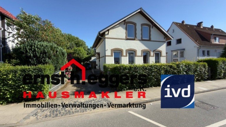 Stra�enansicht Hamburg - Eidelstedt Wohngrundst�ck Gro�z�giges Baugrundst�ck in Hamburg-Eidelstedt - Entwicklungspotenzial auf ca. 850 m� -