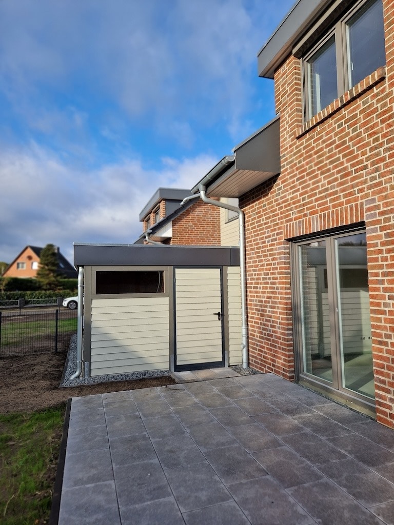 Terrasse Doppelhaush�lfte S�lfeld