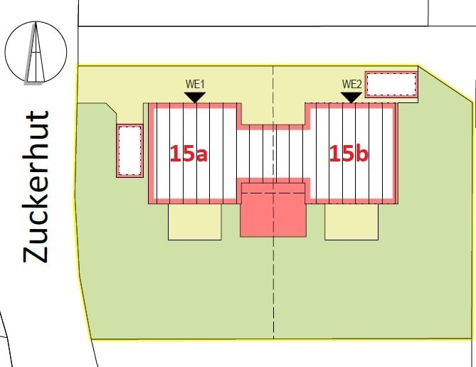 Lageplan Doppelhaush�lfte S�lfeld