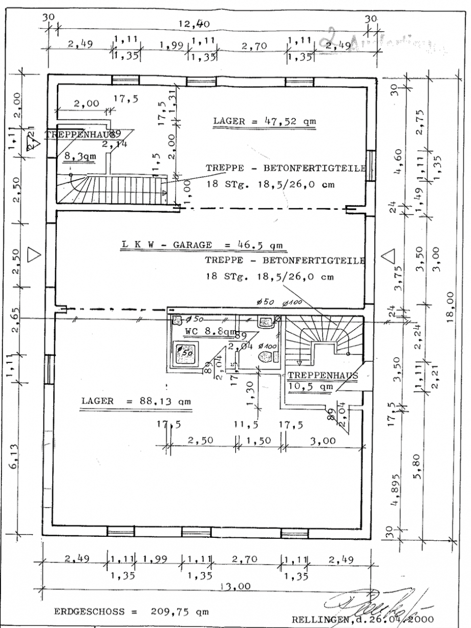 Gewerbe - Erdgeschoss Einfamilienhaus Henstedt-Ulzburg
