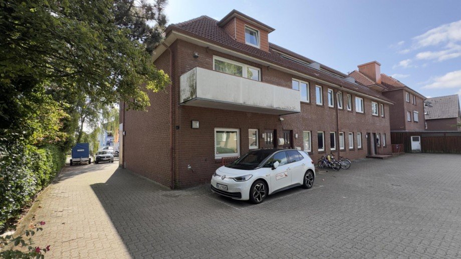 Ansicht 1R�ckseite Mehrfamilienhaus Norderstedt