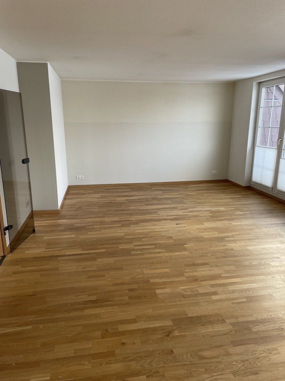Wohnzimmer linke Seite Dachgeschosswohnung Norderstedt
